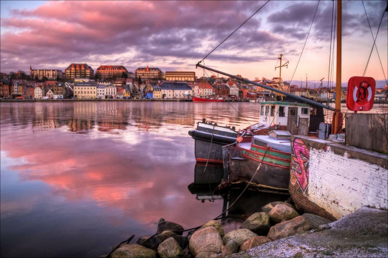 Ferienwohnung Fischersfru Flensburg Buitenkant foto